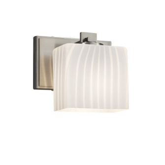 Fusion One Light Wall Sconce in Brushed Nickel (102|FSN-8447-55-RBON-NCKL)