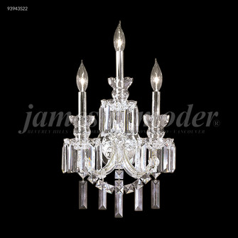 Buckingham Three Light Wall Sconce in Silver (64|93943S22)