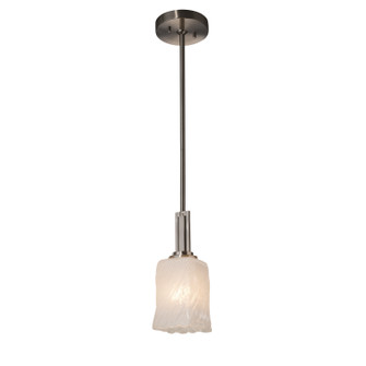 Veneto Luce LED Pendant in Brushed Nickel (102|GLA-8445-26-WHTW-NCKL-LED1-700)