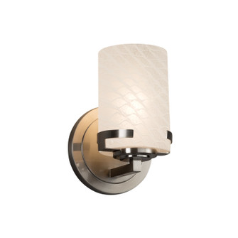 Fusion One Light Wall Sconce in Brushed Nickel (102|FSN-8451-10-WEVE-NCKL)