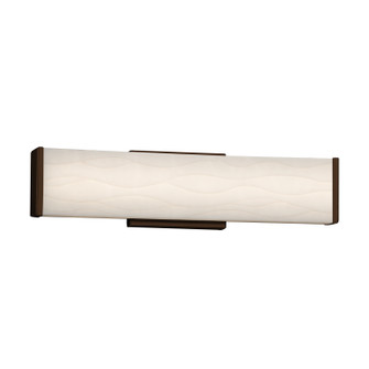 Porcelina LED Linear Bath Bar in Dark Bronze (102|PNA-8601-WAVE-DBRZ)