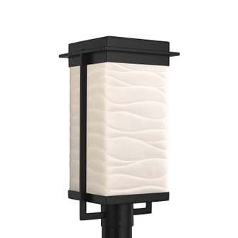 Porcelina LED Post Mount in Matte Black (102|PNA-7543W-WAVE-MBLK)