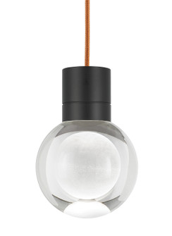 Mina LED Pendant in Black (182|700TDMINAP1CPB-LED930)