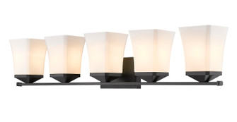 Darcy Five Light Vanity in Matte Black (224|1939-5V-MB)