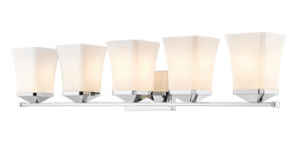 Darcy Five Light Vanity in Chrome (224|1939-5V-CH)