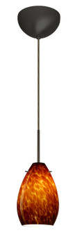 Pera One Light Pendant in Bronze (74|1BC-171318-BR)