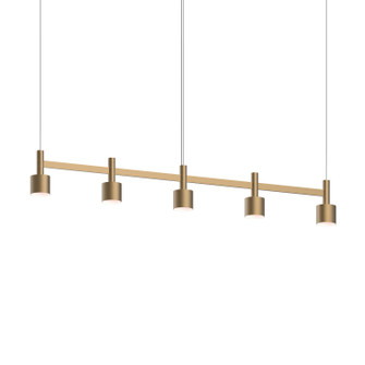 Systema Staccato LED Linear Pendant in Brass Finish (69|1785.14-CYL)