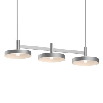 Systema Staccato LED Linear Pendant in Bright Satin Aluminum (69|1783.16-PAN)