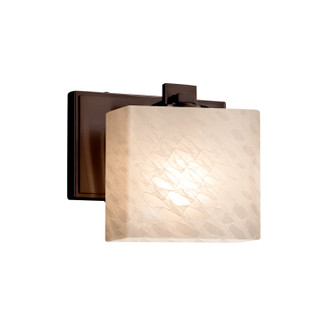 Fusion One Light Wall Sconce in Dark Bronze (102|FSN-8447-55-WEVE-DBRZ)