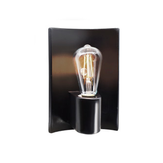 Ambiance One Light Wall Sconce in Carbon - Matte Black (102|CER-7061-CRB-BRSS)