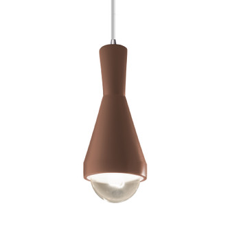 Radiance One Light Pendant in Canyon Clay (102|CER-6520-CLAY-CROM-WTCD)