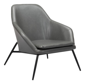 Manuel Accent Chair in Gray, Black (339|109235)