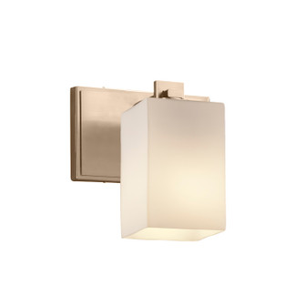 Fusion One Light Wall Sconce in Brushed Brass (102|FSN-8441-15-OPAL-BRSS)