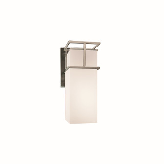 Fusion One Light Outdoor Wall Sconce in Brushed Nickel (102|FSN-8643W-OPAL-NCKL)