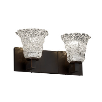 Veneto Luce LED Bath Bar in Dark Bronze (102|GLA-8922-20-LACE-DBRZ-LED2-1400)