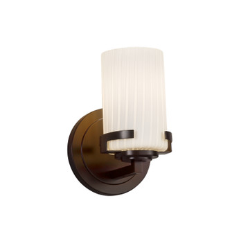 Fusion One Light Wall Sconce in Dark Bronze (102|FSN-8451-10-RBON-DBRZ)