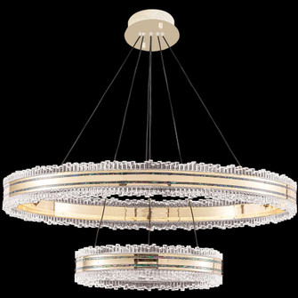 Pearl LED Chandelier in Rose Gold/Pearl (64|96932GP22LED)