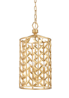 Claire Bell Three Light Lantern in Gold (460|69981)