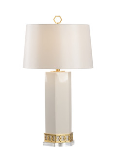Shayla Copas One Light Table Lamp in White/Gold (460|69766)