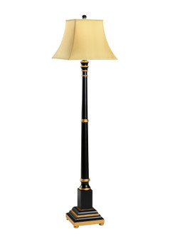 Wildwood One Light Floor Lamp in Black/Gold (460|6976)