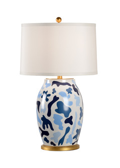 Jamie Merida One Light Table Lamp in White/Cream (460|69753)