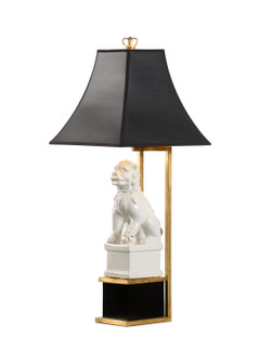 Jamie Merida One Light Table Lamp in White (460|69552)