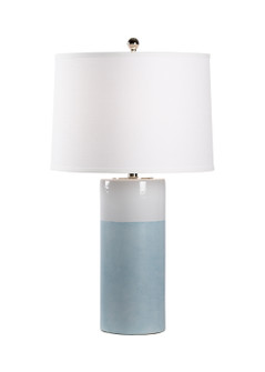 Pam Cain One Light Table Lamp in Blue/White (460|69455)