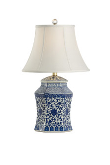 Chelsea House Misc One Light Table Lamp in Blue/White (460|69255)
