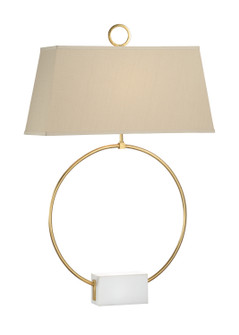 Bradshaw Orrell One Light Table Lamp in Gold/White (460|69162)