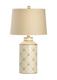 Chelsea House Misc One Light Table Lamp in White/Gold (460|68675)