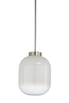 Wildwood One Light Pendant in Silver/White (460|67297)