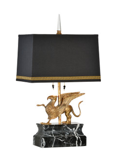 Frederick Cooper Two Light Table Lamp in Gold/Black (460|66822)