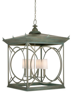 Matthew Frederick Four Light Lantern in Green (460|65745)