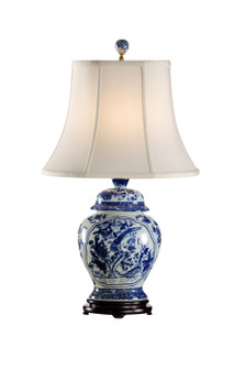 Frederick Cooper One Light Table Lamp in Blue/White (460|65151)