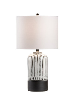 Wildwood One Light Table Lamp in Black/White (460|61061)