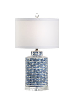 Wildwood One Light Table Lamp in Blue/White (460|60945)