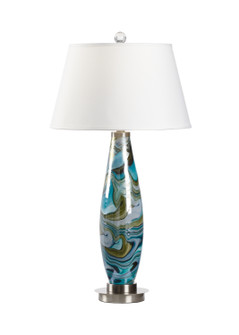 Wildwood One Light Table Lamp in Blue/Green (460|60691)