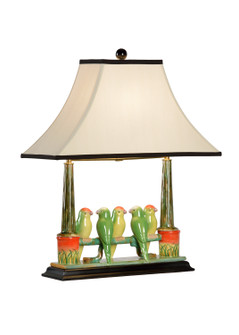 Wildwood One Light Table Lamp in Green/Orange (460|60353)