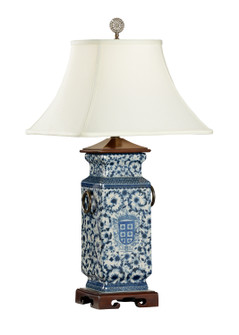 Wildwood One Light Table Lamp in Blue/White (460|5294)