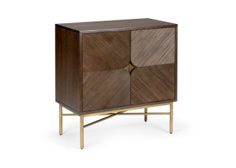 Wildwood Cabinet in Brown/Gold (460|490562)