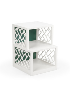 Wildwood Table in White/Green (460|490553)