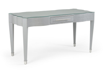 Wildwood (General) Desk in Gray/Clear/Brushed Nickel (460|490318)