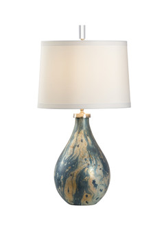 Wildwood One Light Table Lamp in Silver/Blue (460|47127)