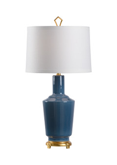 Wildwood One Light Table Lamp in Blue/Gold (460|47083)