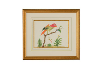Chelsea House Misc Multicolor Bird in White/Cream (460|386859)