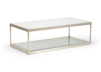 Shayla Copas Cocktail Table in Silver (460|384989)