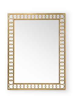 Shayla Copas Mirror in Antique Gold Leaf/Clear/Plain (460|384948)