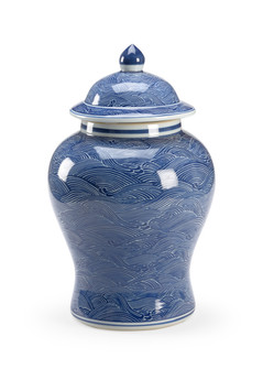Chelsea House Misc Vase in Blue/White (460|384698)
