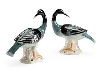 Claire Bell Loon Sculptures in Black/Green/Cream (460|384575)