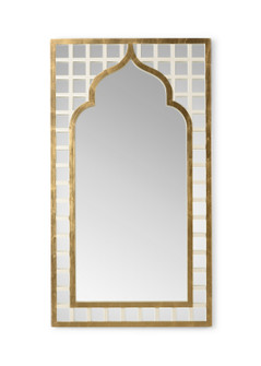 Claire Bell Mirror in Antique Gold Leaf/Cream/Beveled (460|384558)